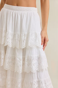 Dara Crochet Midi Skirt