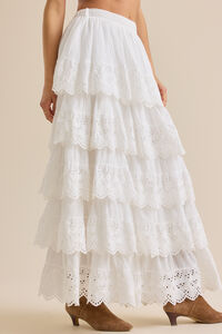 Dara Crochet Midi Skirt