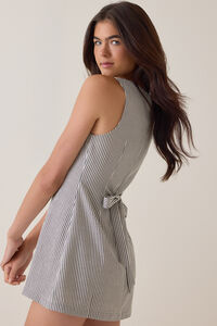 Grace Striped Romper