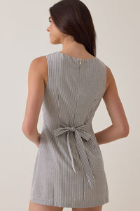 Grace Striped Romper